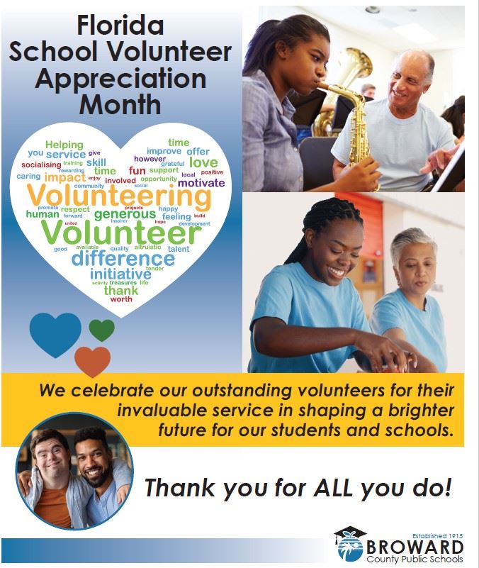  thank you volunteers